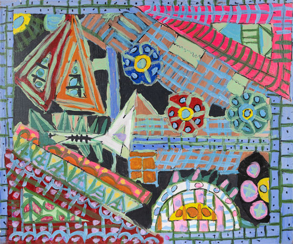 David Krueger, Roses Coming -Up, 2018