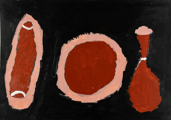 Jean Wilson, Chicken, Hamburger Hot Dog, 2024