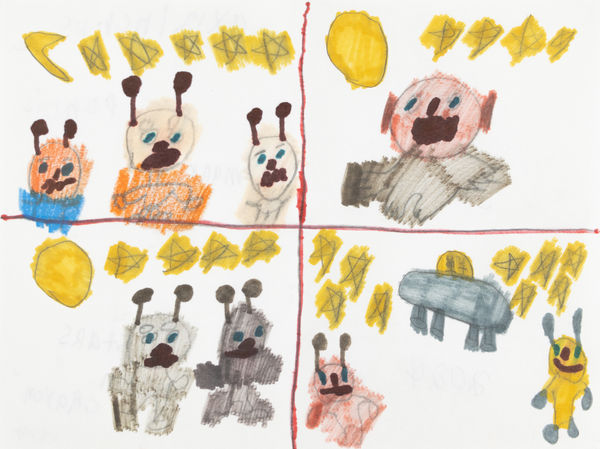 Kelly Stone, Space Ship Stars Moon, 2024