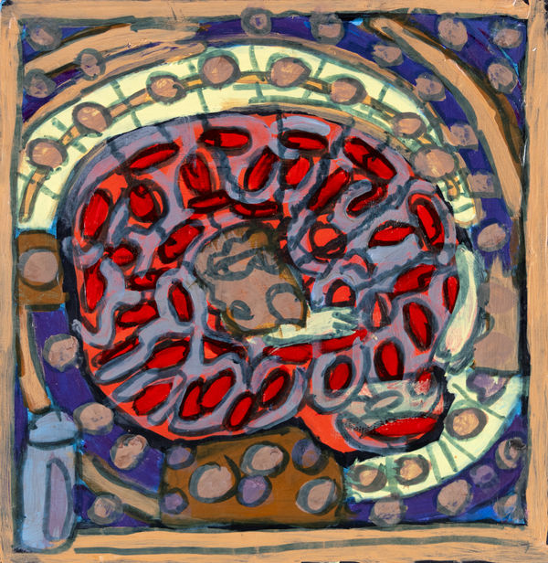 David Krueger, This is Your Brain on Drugs, 2017