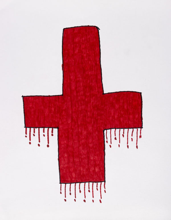 Bill Lilly, Red Bloody Cross, 2021