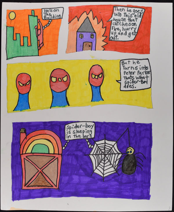 Christina Zion, Charlie the Spider Boy # 3, 2016