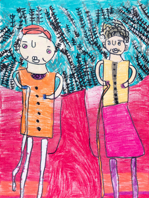 Nik Heusman, Husband and Wife in Fall, 2023