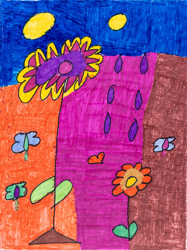 Maria Vanik, Rainbow Butterfly Tree, 2021