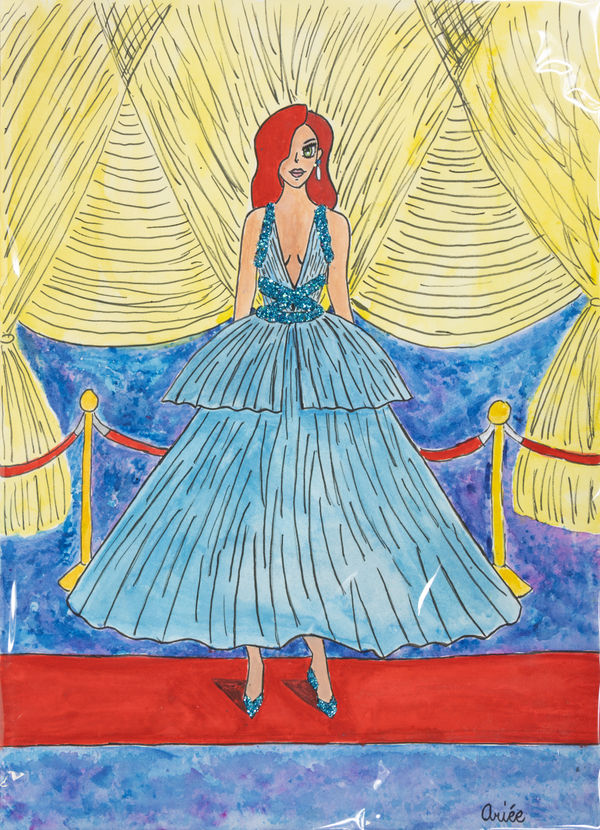 Ariée, The Shape of Night Dress in Hollywood, 2021