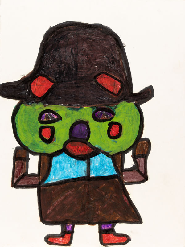 Jean Wilson, Untitled (Angry Goblin-Pig-Puritain), Pre-2019