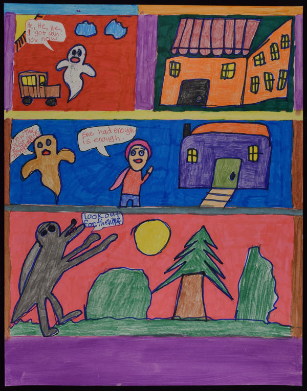 Christina Zion, A Ghoste with Warewolves #3, 2016