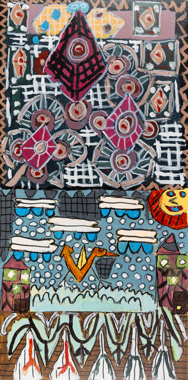 David Krueger, Totally Darkens Through the Mountains, 2019