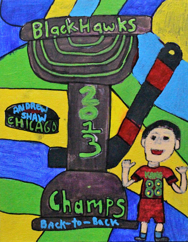 Christina Zion, Blackhawks, 2013