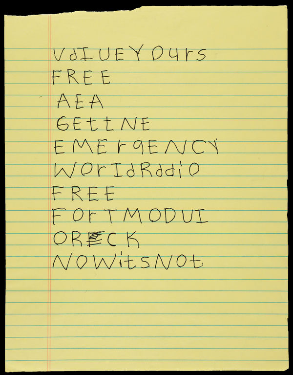 Jean Wilson, Untitled (Yours Free) , 2021