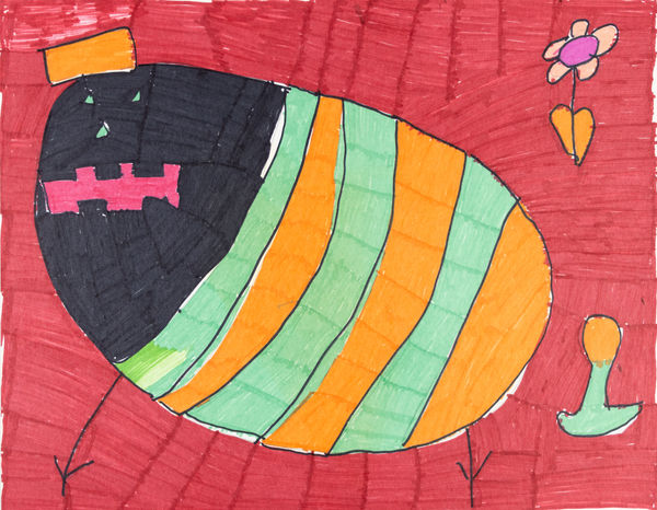 Maria Vanik, The Red and The Cat, 2019