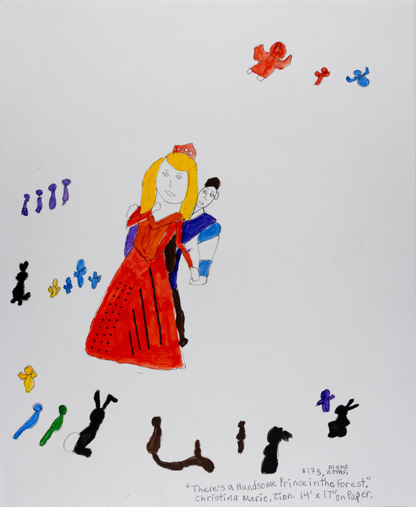 Christina Zion, There's a Handsome Prince in the Forest, 2023