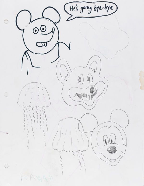 David Krueger with Ben Marcus, He's Going Bye-Bye, n.d.