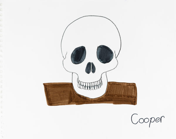 Cooper Gallivan, Skull, 2024