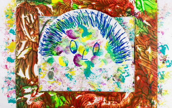 Caroline Chun, 1/2 Face in Frame, n.d.