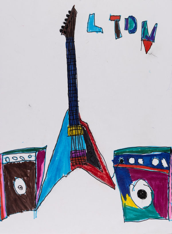 Joey Center, LTD Guitar, 2023