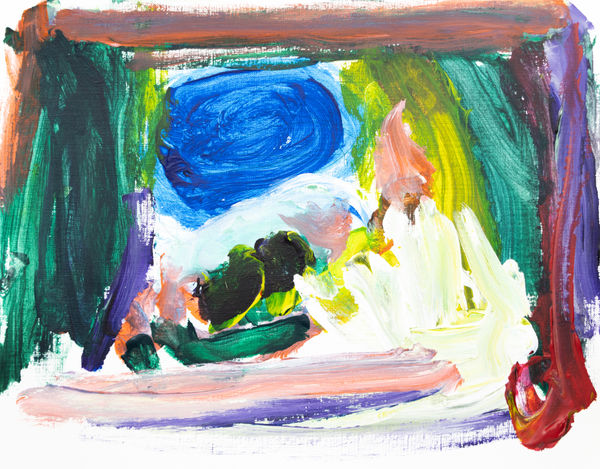 Brian Reed, Flowers in the Garden, 2024