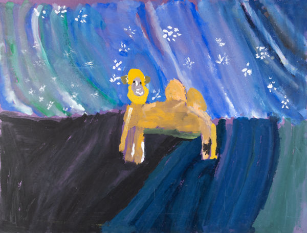 Nik Heusman, Camel at Night, 2016