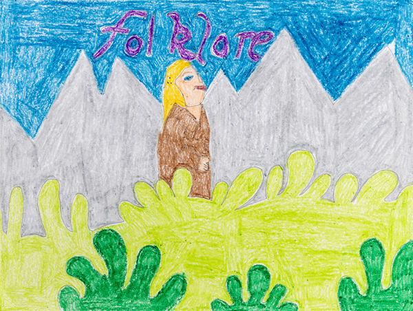 Christina Zion, Taylor Swift Folklore Fan Art, 2021