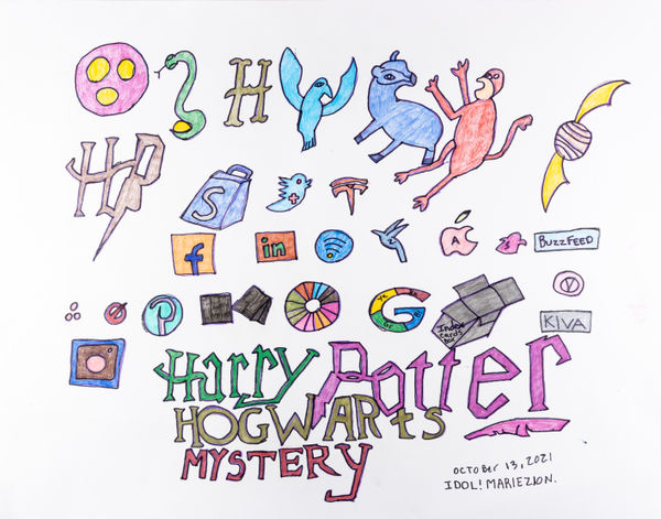 Christina Zion, Untitled (Harry Potter Hogwarts Mystery), 2021