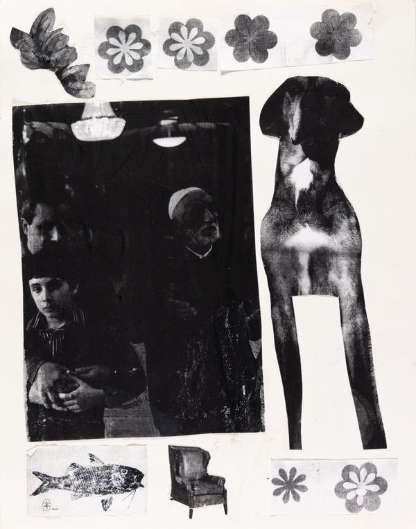 Stefan Harhaj, Flowers + Fish + Chair, 2019