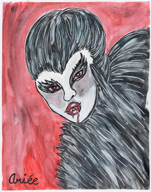 Ariée, Portrait of Odile, The killer Black Swan Maiden, 2025