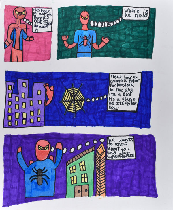 Christina Zion, Charlie the Spider Boy #4, 2016