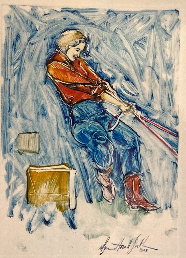 Donna Howell-Sickles, #1957, I Go Out Walking