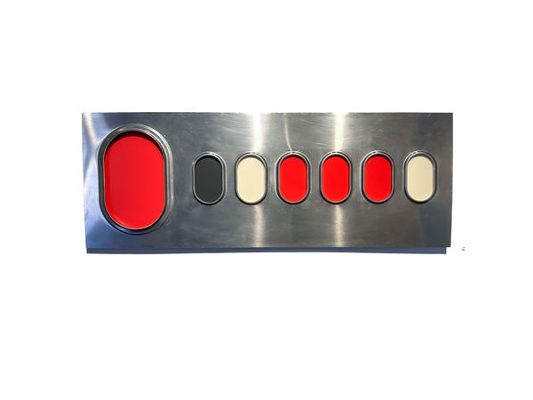 J.C. Pace III, 14 Red, Grey and White, 2023