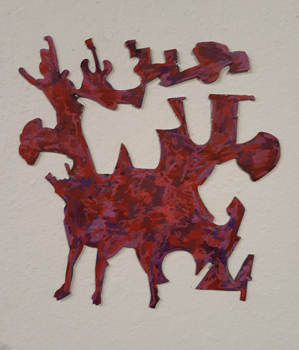 Fred Spaulding, Red Antlers, 2019