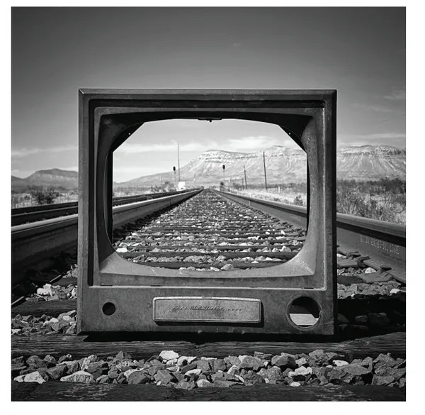 Jon Flaming, Texas TV, R.R. Tracks, RCA Victor, Marathon, Texas 3/250