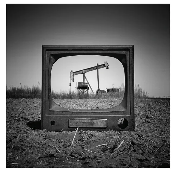 Jon Flaming, Texas TV, Pump Jack, Goree, Texas 3/250