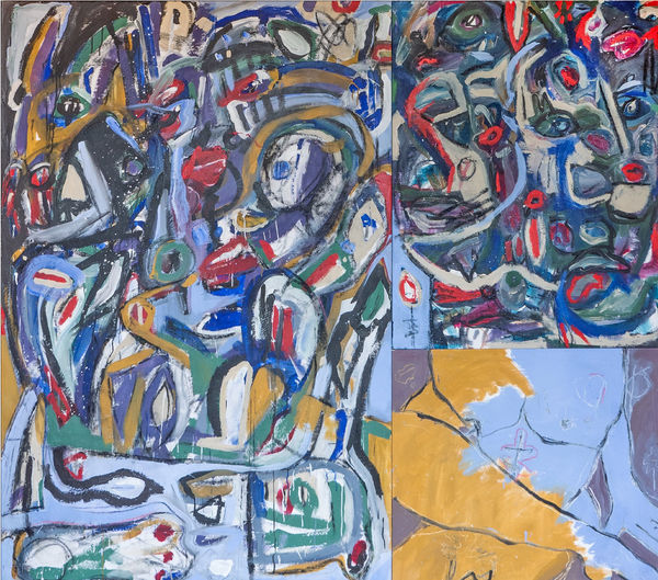 Grason Ratowsky, The Threads of Our Blood (Triptych), 2022