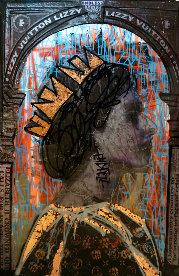 Endless, Lizzy Vuitton Profile Blue, 2024