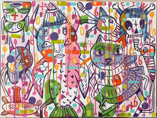 Eddie Hara, RLONELY SIREN (MOTOREDD), 2023