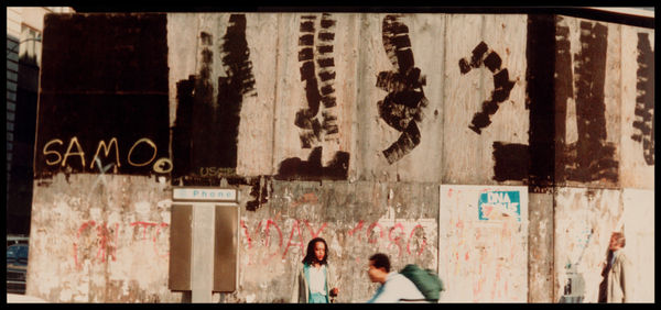 Vijya Kern, SAMO© (black stripes), 2018