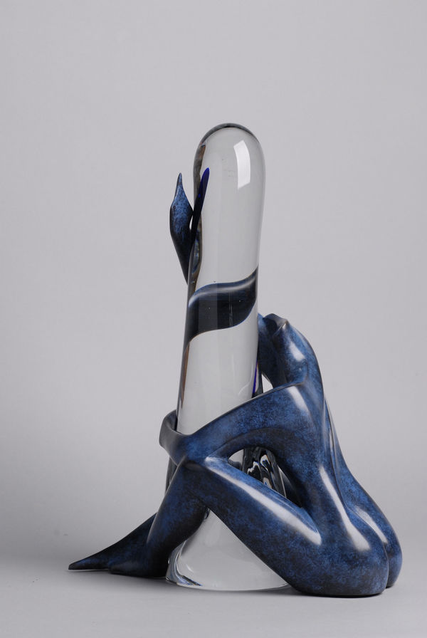 baldini, sculpture, bronze, verre, italie, sensualité, féminité, femme, courbes, phallique, érotique, design, décoration, art contemporain, galerie d'art, galerie d'art belge, galerie d'art bruxelloise, art yi, art yi gallery