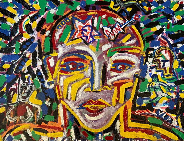 VLP (Vive La Peinture), Blue lagoon, 1992