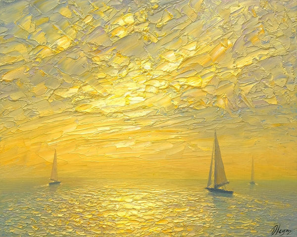 Dmitry Oleyn, Seascape, 2023