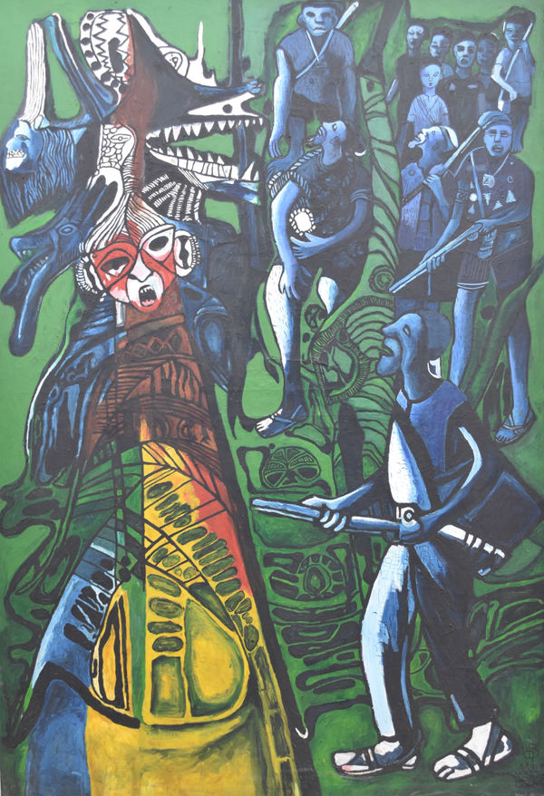 Bruce Onobrakpeya, Encounter with Eru