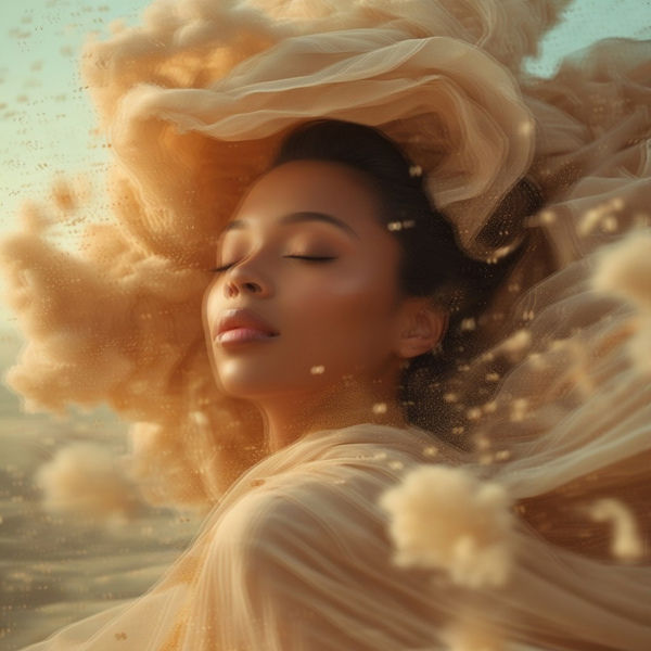 Lilja Bloom 100 x 100 cm Zarah, 2025