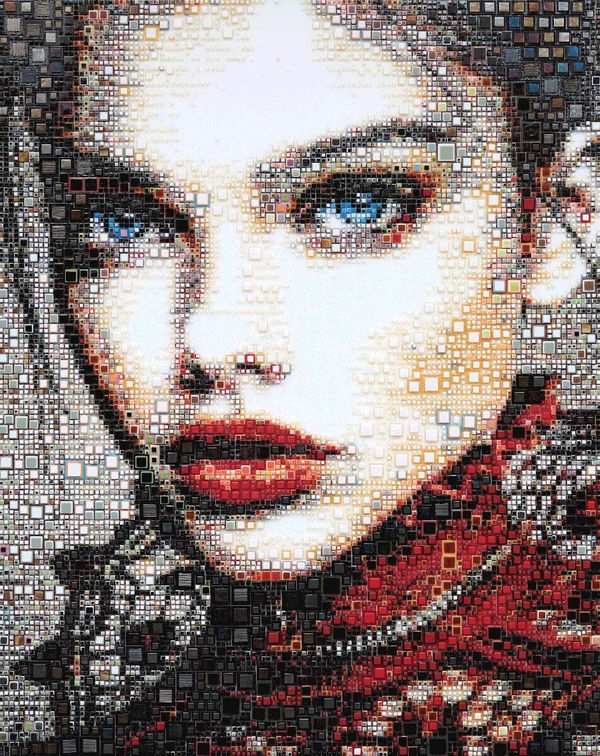 Isabelle Scheltjens 166 x 125 cm Scarlett Symphony, 2025