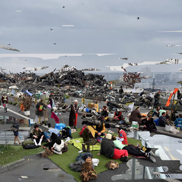 Anna Titova, City reclaimed by the multitude-7, 2021