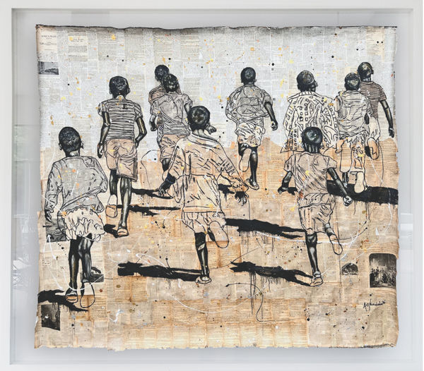 Andrew Ntshabele, Tales Woven Together III, 2024