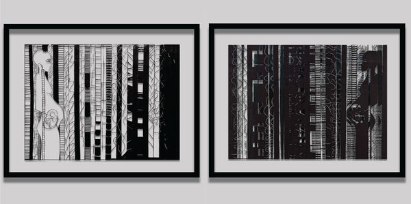 Mariapaola McGurk, From Control to Chaos Diptych, 2021