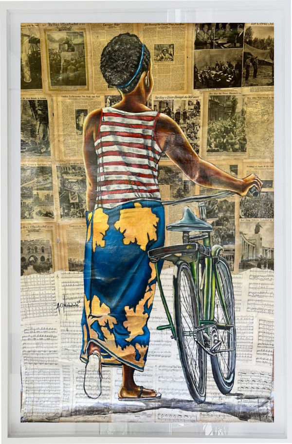 Andrew Ntshabele, One Story is Not Enough 1, 2022