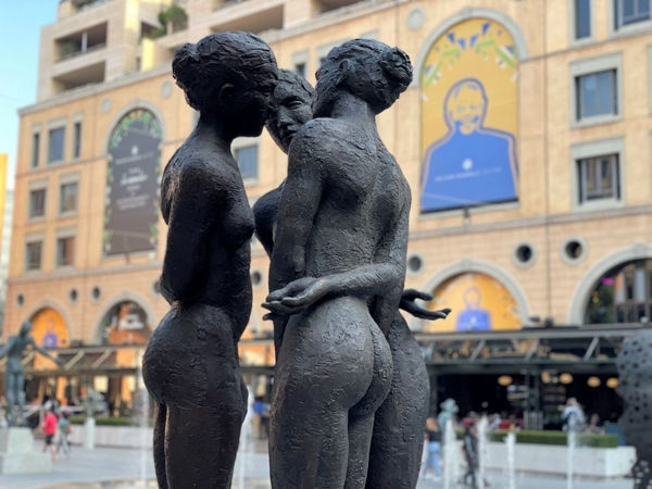 Anton Smit, Reflect - 3 Figures , 2022