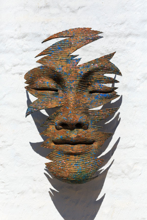 Anton Smit, Faces II Mask - Medium - Wall Mounted , 2024