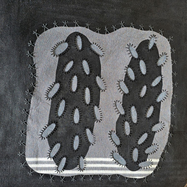 Frans Thoka, Go Amogela (To accomodate), 2024