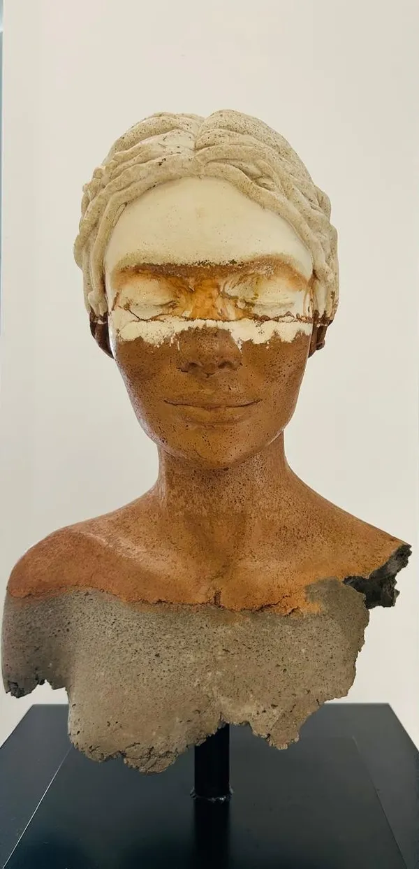 Carey Carter, Imagine - Strata (Copper granite/beachsand), 2025/2026